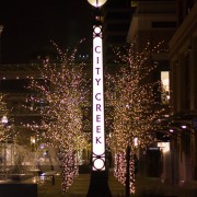 Christmas Lights Installed at City Creek Mall